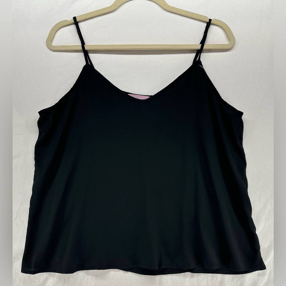 Numi Camisole Tank Top Women XL Comfy Soft Stretch Black